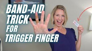 Stop Trigger Finger or Trigger Thumb with this BAND-AID® Trick