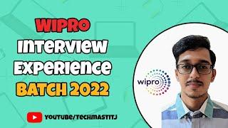 Wipro Interview Experience | Wipro NLTH Interview Experience | Batch 2022