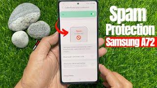 How to Turn on  Caller ID and Spam Protection on Samsung Galaxy A72