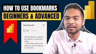 How to use BOOKMARKS to create hidden menus AND MORE! // Beginners Guide to Power BI in 2021
