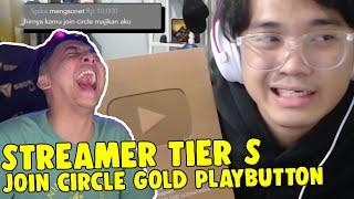 STREAMER TIER S SEKARANG PUNYA GOLD PLAYBUTTON DAN MENGAJAK CEWE MAIN APEXX !!