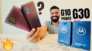 Moto G10 Power & Moto G30 Unboxing & First Look - A Clean & Secure Deal