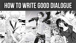 How To Write Engaging CHARACTER DIALOGUE In Comics, Manga, And Webtoons