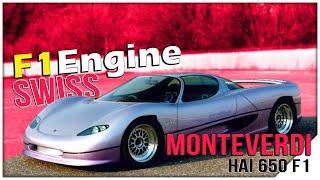 Monteverdi Hai 650 F1 - The Forgotten F1 Powered Swiss Supercar [Shorts]