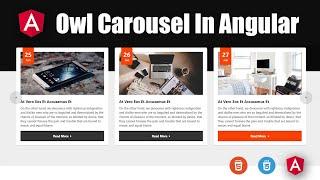 Owl Carousel In Angular || Angular Owl Carousel || Angular || Angular Tutorial || Owl carousel || Js