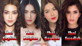 Top 30 Most Beautiful Thai Half Blood Actress/นางเอกลูกครึ่งสุดฮ๊อต ของวงการบันเทิงไทย