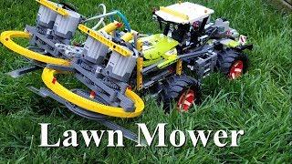 Lawn Mower  - Lego Technic 42054 Claas Xerion 5000 Trac VC