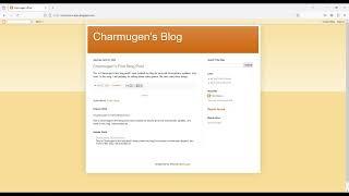 Charmugen has created a Blog