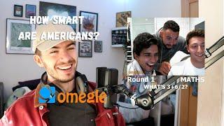 How Smart Are Americans? ON OMEGLE with Mr Wholesome