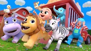 Old MacDonald Song with Safari Animals | Lalafun Nursery Rhymes & Kids Songs