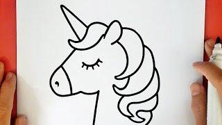 COME DISEGNARE UN UNICORNO KAWAII