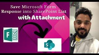 Save Microsoft Form Data with Attachment into SharePoint List using Power Automate