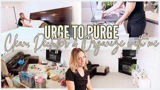 2025 URGE TO PURGE: CLEAN DECLUTTER AND ORGANIZE WITH ME: closet, playroom, lego & bathroom