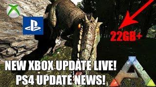 ARK: HUGE XBOX NEW UPDATE LIVE! - 22GB+! (v759) - PS4 UPDATE NEWS v510! - (Ark: Survival Evolved)