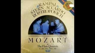 Mozart: Complete Flute Quartets (1986: Rampal/Stern/Accardo/Rostropovich)