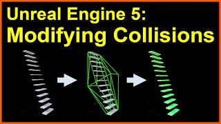 Fixing and Modifying Collisions for Static Mesh Shapes in Unreal Engine 5 #ue5 #unrealengine