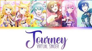 Journey - VIRTUAL SINGER [KAN/ROM/ENG] Color Coded | Project SEKAI