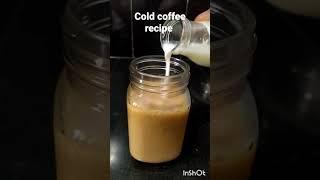 #cold coffee recipe #coffee lovers #coffee time #shorts #yummy #trendingshorts #viral #youtubeshorts