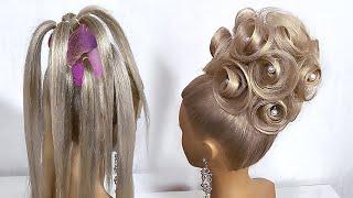 Wedding hairstyles 2020  Beautiful Hairstyle for medium hair step by Step