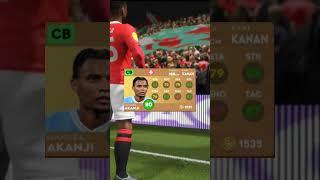 Rating Akanji Manchester City DLS 24 | DREAM LEAGUE SOCCER 2024