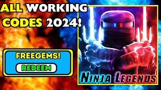 All Working Codes in Ninja Legends 2024* ~ Roblox
