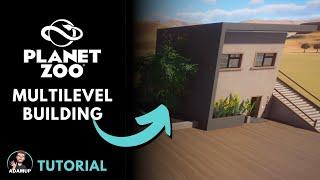 Planet Zoo Multilevel Building - Facility Tutorial