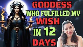 I Tested Dark Goddess Manifestation Techniques | Result in 12 days