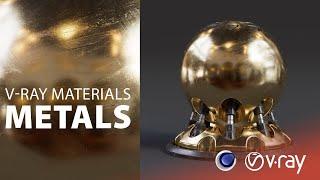 How to Create Realistic Metal (Gold) Materials in V-Ray for Cinema 4d