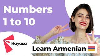 Numbers 1 to 10 in Armenian   - Learn Armenian Language for Beginners