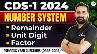 CDS MATHS PREPARATION | NUMBER SYSTEM | CDS 1 2024 | CDS 2023 MATHS CLASS | MATHS BY RANDHIR SIR