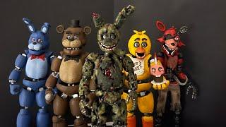 My updated custom fnaf figures