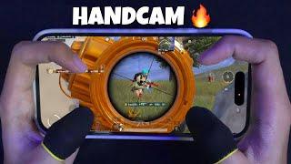 Best HANDCAM 4 Finger + Gyroscope | iPhone 14 Pro ️ PUBG Mobile