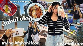 Dubai Vlog: Shopping ️ Afghani food  grocery run, relationship with food ️‍🩹| days in my life