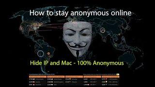 How to Hide IP and Mac on kali Linux 