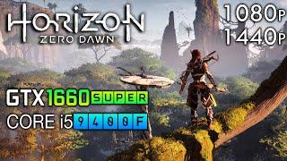 Horizon Zero Dawn - GTX 1660 Super | i5 9400f | 1080p - 1440p | Gameplay Benchmark