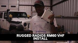 Rugged Radios RM-60 HAM Radio Install