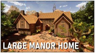 Ark Survival Ascended: An Extra Large Manor/House Base Design