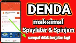 Telat bayar shopee paylater DENDA maksimal 1 tahun...!