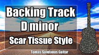 Scar Tissue Style Backing Track in D minor - Red Hot Chili Peppers Alternative Rock Guitar Backtrack