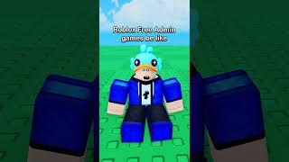 Roblox Free Admin Games #minebot #roblox #robloxanimation #shorts