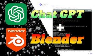 كيف تستخدم ChatGPT مع Blender - برنامج تعليمي مع الذكاء الاصطناعي + Blender