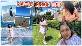 Finally Hum Sab Aaj Beach Pe Gaye  | Savona Beach Trip in Italy