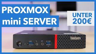 Der BESTE Proxmox Home-Server für unter 200€ - All-In-One Virtualisierungsserver
