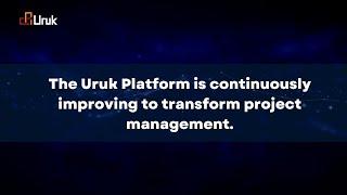 The Uruk Platform is an integrated project management solution.