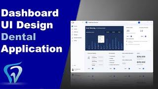 4- Dashboard C# UI Design - Dental Application  Winform App GUNA Framework