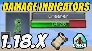 DAMAGE INDICATORS MOD 1.18.2 minecraft - how to download & install Damage Indicators 1.18.2 FABRIC