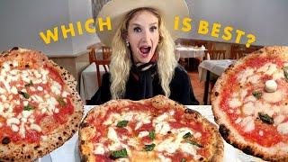 Trying the BEST PIZZA places in Naples in only a few hours!