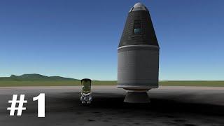 Хороший старт и первые достижения. Часть #1. Kerbal Space Program на максимальном уровне сложности.