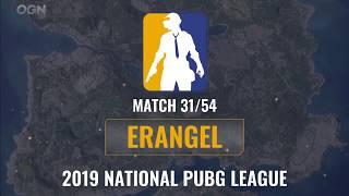 2019 National PUBG League Game 31 Erangel [with commentry]