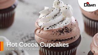 Hot Cocoa Cupcakes